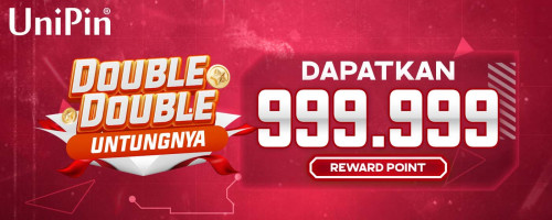 Double Double Untung-nya - Dapatkan 999.999 Reward Point!